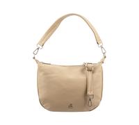 Prato S037-G genarptes PU Umhängetasche Handtasche dark beige