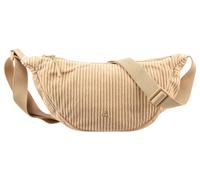 Prato SC06 zeitlose Crossbody Bag aus Breitcord Moonbag light beige