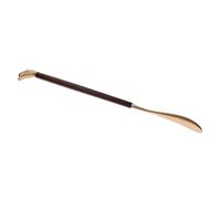 predolo Schuhanzieher Metall Spoon mit Langem Stabilen Griff Und Schuhhorn Stil Und Schuhhilfe Funktion für Ältere Menschen Menschen mit Körperlicher, Gold, 60 cm