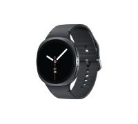 Preis nur mit myMediaMarkt - SAMSUNG Galaxy Watch 8 44 mm Smartwatch Kautschuk, 145-205 mm, Graphite