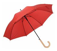 Preiswert&Gut Automatik Regenschirm Ø103cm LIPSI Stockschirm Schirm recycelten Kunststoffen (rot)