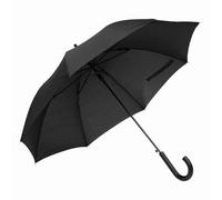 Preiswert&Gut Stockschirm Automatik für zuverlässigen Schutz, stabiler und windfester Regenschirm für Damen und Herren in schwarz, 103 cm