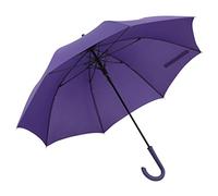 Preiswert&Gut Stockschirm Automatik wasserabweisend Spezialbeschichtung 103cm Schirm Fiberglasspeichen Regenschirm Schließband Klettverschluss