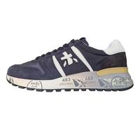 PREMIATA Herrenschuhe Sneaker aus Nylon und Wildleder Lander_7702 Dunkelblau, dunkelblau, 42 EU