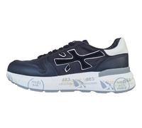 PREMIATA Herrenschuhe Sneaker Wildleder Stoff Mick_7249 Schwarz-Grau, Schwarz und Grau., 45 EU