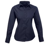 Premier - Bluse für Damen Langärmlig (Marineblau) EU 38 / UK 10