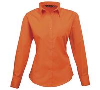 Premier - Bluse für Damen Langärmlig (Orange) EU 34 / UK 6