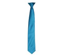 Premier Colours Herren Satin Clip Krawatte (Teal) Einheitsgröße