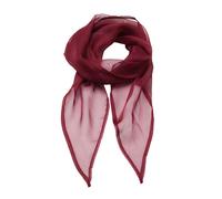 Premier Damen Chiffon-Schal / Chiffon-Halstuch (Burgunder) Einheitsgröße