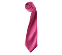 Premier Herren-Krawatte aus Satin (schmale Klinge) (Hot Pink) Einheitsgröße