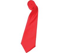 Premier Workwear Unisex Satin Krawatte 'Colours' PR750 strawberry red (ca. pantone 186) 144 x 8,5 cm