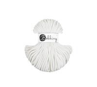 Premium Baumwoll-Flechtschnur - 5mm x 50m - Vielseitige Makramee-Kordel für Stricken, Weben, DIY-Basteln und Heimdekoration - Hochwertige Bunte Bastelschnur Flechtkordel - Off White