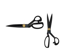 Premium - Carbon Schneiderschere Stoffschere Professionelle Nähschere schwarz (Größe 9"Zoll - Länge 22cm)