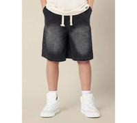 Premium locker sitzende Denim Bermuda Shorts mit Kordelzug, mittelange Lässig Sommers Shorts für Jungen und Jugendliche im Skater-Stil, Alltagsmode fü