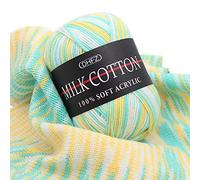 Premium Mick Slot 23 Farben 50G Dk Knit Crochet Soft Baby Cotton Wool Thread 10 und langlebig