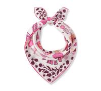 Premium Nickituch aus reiner Seide mit SUPERWOMAN-Motiven weiß - Gr. - ONE SIZE