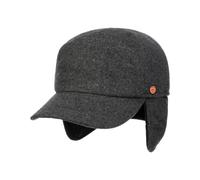 Premium Ohrenwärmer Basecap - anthrazit / 58 cm