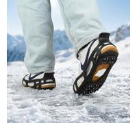 Premium Schuh-Spikes für Schuhgrösse 44-47: Sichere Traktion auf Eis & Schnee, Grödel für maximale Trittsicherheit, Rutschfest & Langlebig