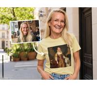 Premium-T-Shirt mit Foto - königliches Porträt