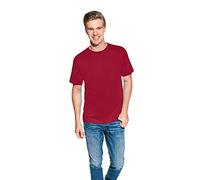 Premium T-Shirt Plus Size Herren, Kirschrot, 4XL