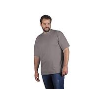 Premium T-Shirt Plus Size Herren Sale, Hellgrau, 5XL