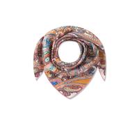 Premium Tuch aus reiner Seide mit Paisleymuster pink - Gr. - one size
