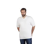 E3025 Promodoro Herren Premium V Ausschnitt T-Shirt Kurzarm White 5XL