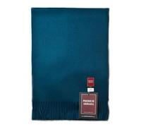 PREMIUMARMADA Purer Wollschal aus 100% Wolle Alpaka, eleganter Winterschal, Wollschal aus feiner 100% Alpaka Wolle, weich, warm, pures elegantes Naturhaar unisex, natur (türkis blautanne)
