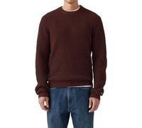 Rundhalspullover LEVI'S, Herren, Gr. XL, hot chocolate heather, Grobstrick, Obermaterial: 80% Wolle, 20% Polyamid, normal hüftbedeckend, Rundhals, Rippbündchen, Pullover (42626769-XL) hot chocolate he