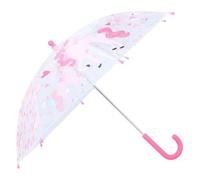 Prêt Kinder-Regenschirm ? 71 cm Einhorn-Design, transparent & handlich