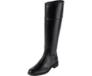 Pretty Ballerinas Nappa-Stiefel im Reiter-Stil Schwarz (Größe: 37)