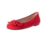 Pretty Ballerinas Nubuk-Ballerinas Angelis Rot (Größe: 41) 41 rot