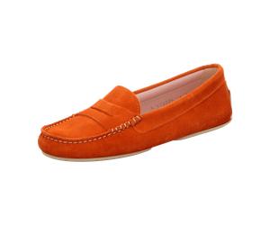 Pretty Ballerinas Premium Slipper für Damen, orange, Größe 36 EU