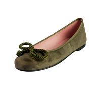Pretty Ballerinas Nubuk-Ballerinas Angelis Oliv (Größe: 38) 38 grün