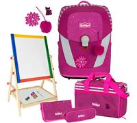 Pretty PINK - Katze - Scout Sunny II mit Funny Snaps® Schulranzen-Set 5tlg. - SCHREIBTAFEL GRATIS DAZU