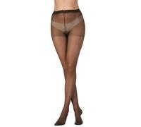 Pretty Polly Damen 15d Light Support Tights Strumpfhose, 15 DEN, Schwarz (Blk Barely Black), X-Large