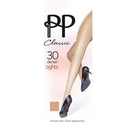 Pretty Polly Damen Classic 100% Nylon 30 Denier Tights Strumpfhose, 30 den, Sherry, L