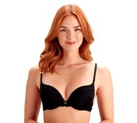 Pretty Polly Damen Natasha Stiefe BH, Schwarz (Black Black), 80D (Herstellergröße: 36D)