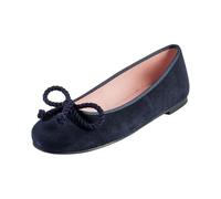 PrettyBallerinas Ballerina Angelis, Rauleder, Blau, Damen EU 39