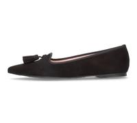 PrettyBallerinas Damen - Ballerina 43.726 in schwarz Rauleder