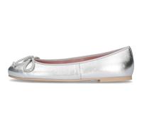 PrettyBallerinas Rosario - Elegante Ballerina - Designer Flats (Grau Metalizado NOS - 39)