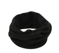 Prettystern Damen Herren Kaschmir Loop Schal Cashmere Schlauchschal feinstrick Schal Halstuch Winter schwarz