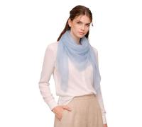 Prettystern Damen Kaschmir-Wolle leicht dünn Ring Halstuch aus feiner Cashmere Fäden für Frühling Sommer B11 Hellblau