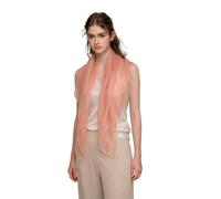 Prettystern Damen Kaschmir-Wolle leicht dünn Ring Halstuch aus feiner Cashmere Fäden für Frühling Sommer B09 Koralle-Rosa