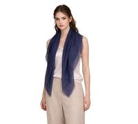 Prettystern Damen Kaschmir-Wolle leicht dünn Ring Halstuch aus feiner Cashmere Fäden für Frühling Sommer B05 Dunkelblau