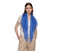 Prettystern Damen Kaschmir-Wolle leicht dünn Ring Halstuch aus feiner Cashmere Fäden für Frühling Sommer B08 Königsblau