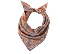 Prettystern Herr Dame reine Seide Bandana handrolliertes SeidenHalstuch unisex Nickituch