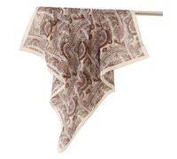 Prettystern Unisex Seide Baumwolle Mix 65/65 cm Halstuch handrolliert Nickituch Kopftuch Bandana Seidenhalstuch Damen & Herren