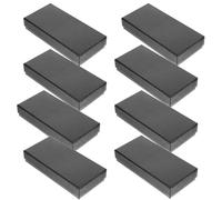 PRETYZOOM 10 Stück Rechteckige Uhrenverpackungsbox mit Schützendem Schwammeinsatz Leichte Papier Uhrenbox als Stilvoller Schmuckbehälter und Praktischer Organizer für Valentinstag