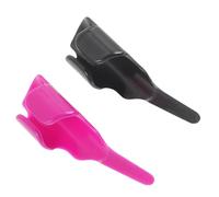 PRETYZOOM 2 Stück Teiliges Nähfinger schutzset aus Robustem Kunststoff Präzises Fadenkontrollwerkzeug für Heim Quilt näharbeiten Verbesserte Stoffführung Wiederverwendbar Geeignet für